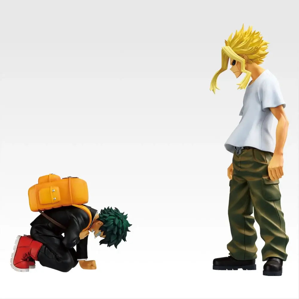 Ichiban Kuji My Hero Academia A Prize Izuku Midoriya & All Might Masterlise Plus Figure Set — product photo 1.