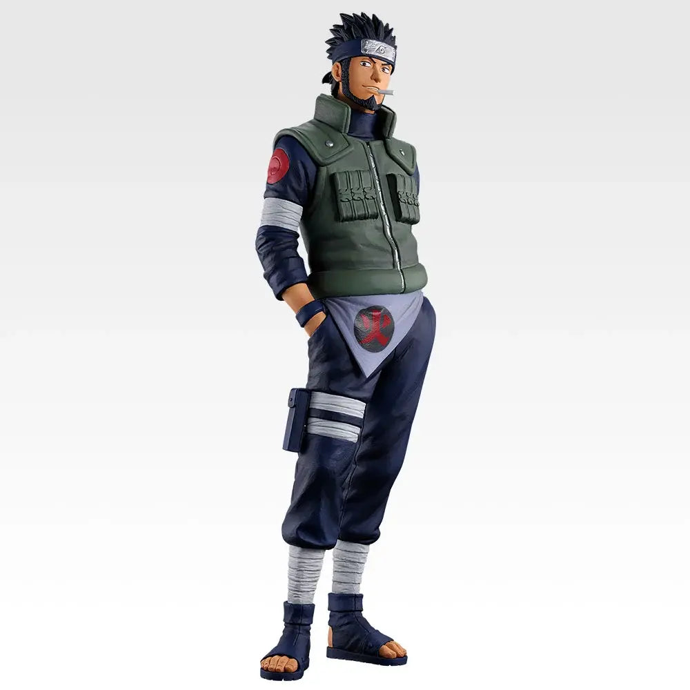 Ichiban Kuji Naruto Shippuden Hidan and Kakuzu Arc - B Prize Asuma Sarutobi MASTERLISE Figure official product view 1