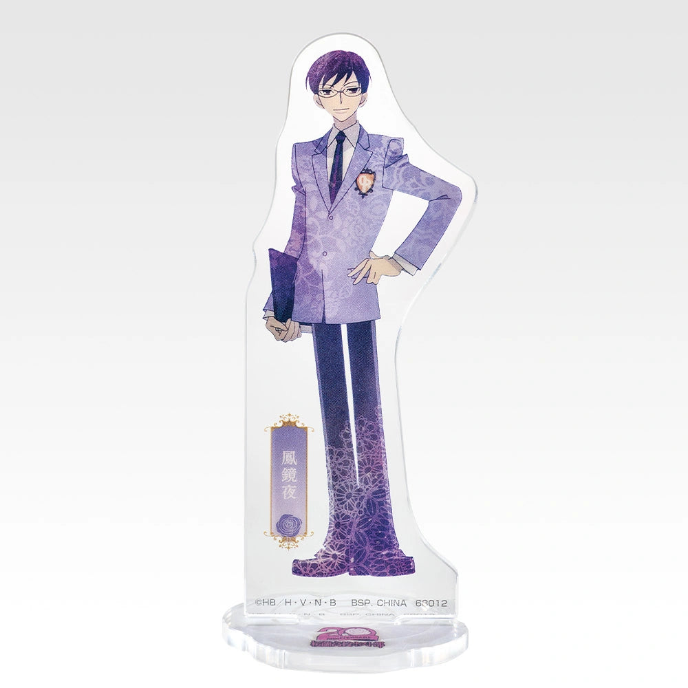 Ichiban Kuji Ouran High School Host Club 20th Anniversary - F Prize Acrylic Stand (6 Types) Kyoya Ootori