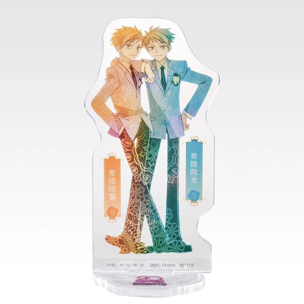 Ichiban Kuji Ouran High School Host Club 20th Anniversary - F Prize Acrylic Stand (6 Types) Hikaru & Kaoru Hitachiin
