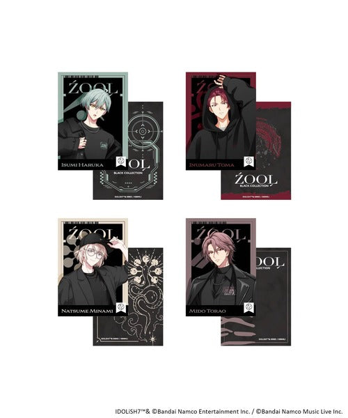 IDOLiSH7 ŹOOĻ x ZOZOTOWN Bromide Cards Complete Set Of 4 Types - official product image 2