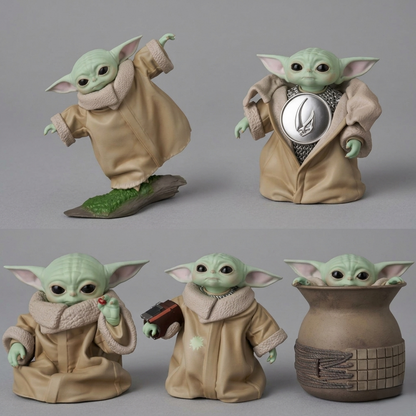 Star Wars: The Mandalorian & Grogu Ultra Detail Figure - Grogu Vol.3 (5 Types) [Pre-Order Aug 2026]