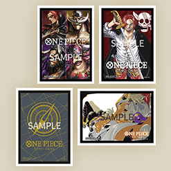 BANDAI ONE PIECE CARD GAME OFFICIAL CARD SLEEVES LIMITED EDITION - FOUR EMPERORS - SPECIAL SET