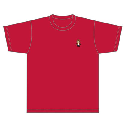 Ichiban red 8-bit T-shirt front