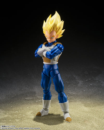 Dragon Ball Z S.H.Figuarts Figure - Super Saiyan Vegeta Dangerous Pride ver.