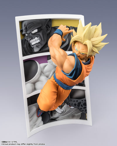 Dragon Ball Z Figuarts Zero Figure - Super Saiyan Son Goku Trail of Battles