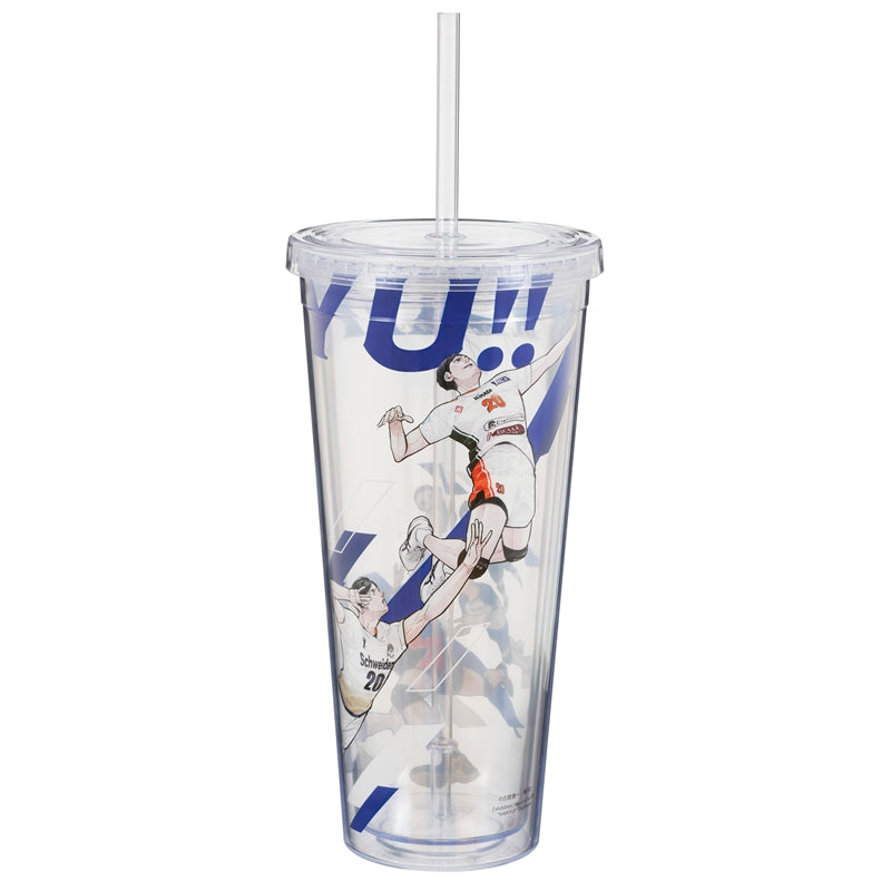 Haikyu!! Jump Giga Limited Mail-Order - Clear Tumbler Tobio Kageyama The Challengers Ver. [Pre-Order Jun 2027] - official photo 1