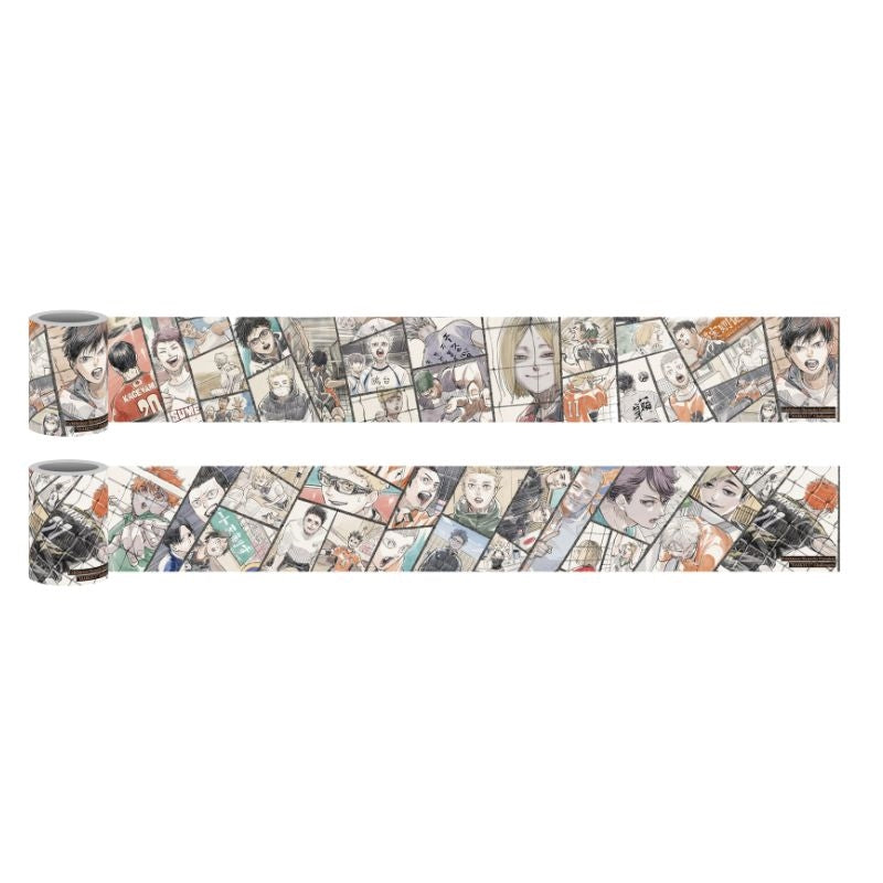 Haikyu!! Jump Giga Limited Mail-Order - Masking Tape The Challengers Complete Set Of 2 Types [Pre-Order Jun 2027] - official photo 1