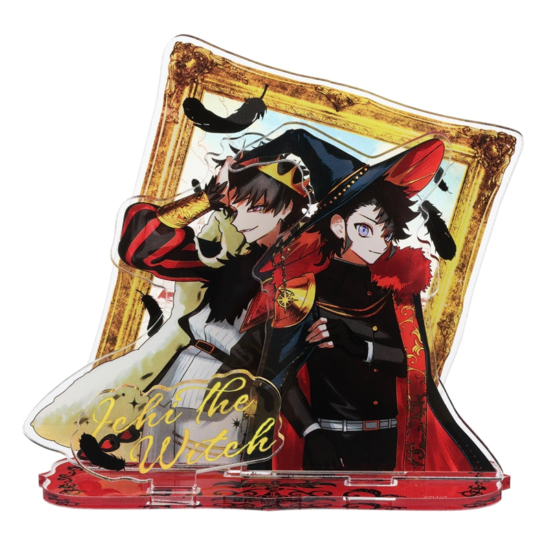 Ichi the Witch Jump Giga Limited Mail-Order - Four-Layer Acrylic Diorama Stand Ichi & Uroro-Ichi [Pre-Order Jun 2027] - official photo 1