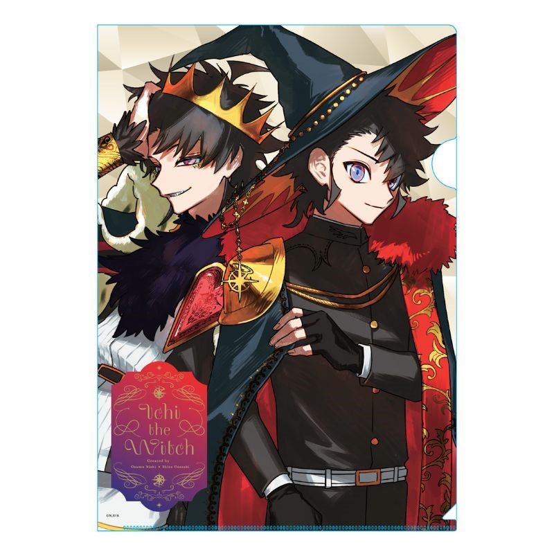 Ichi the Witch Jump Giga Limited Mail-Order - Layered Clear File Ichi & Uroro-Ichi [Pre-Order Jun 2027] - official photo 1