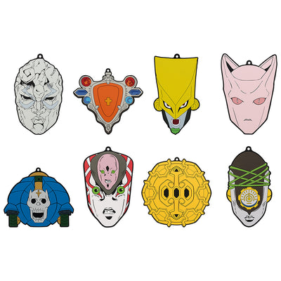 JoJo's Bizarre Adventure Ichiban Kuji - Evil Party - (H) Rubber Coaster Complete Set 8 Pcs