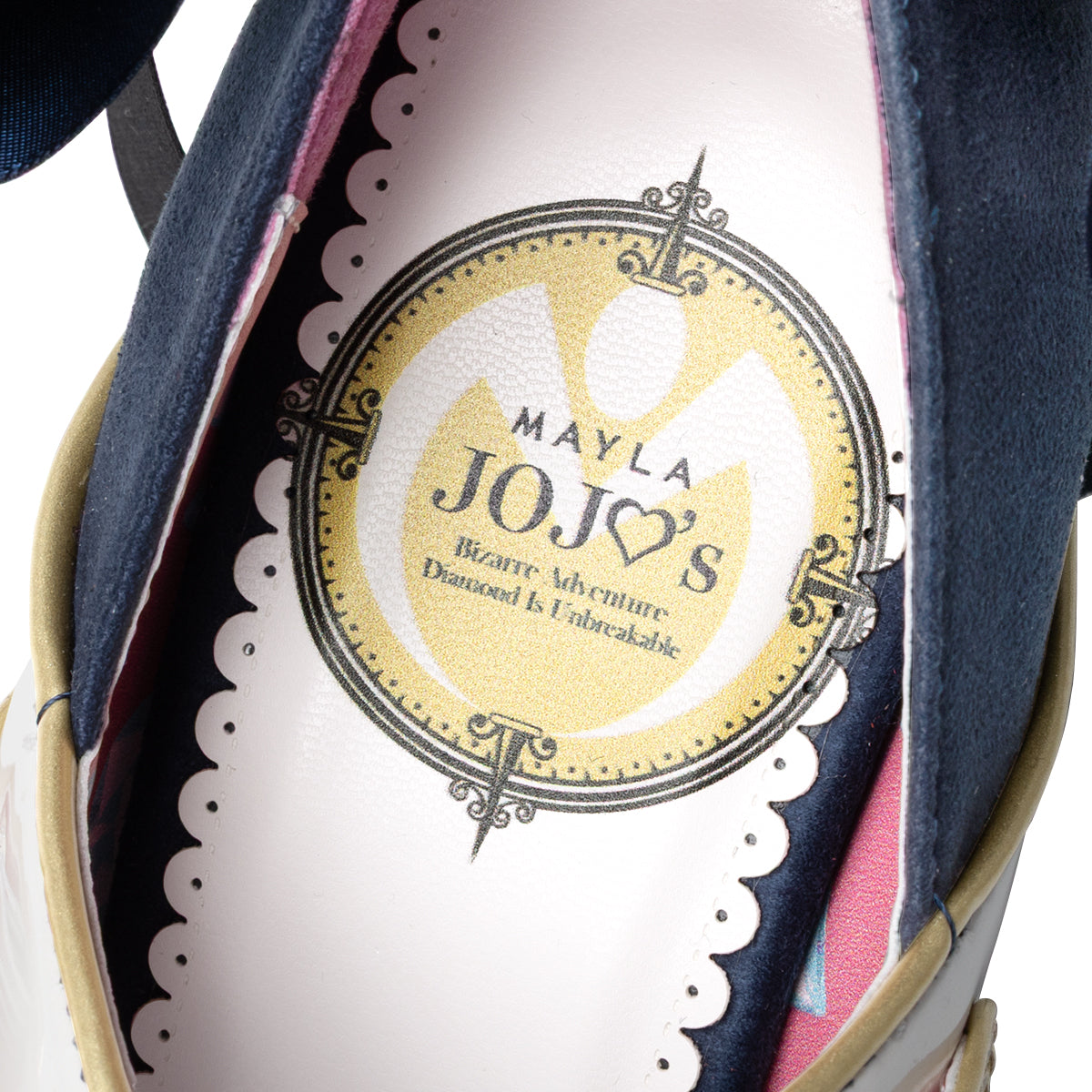 Josuke Higashikata navy pumps without bows - view 4