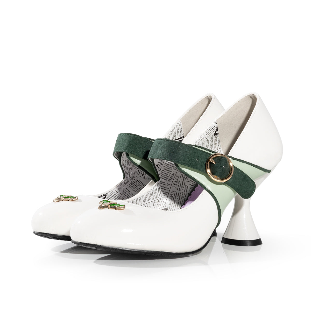 Rohan Kishibe white pumps without bows - view 1
