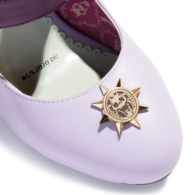 Yoshikage Kira purple pumps without bows - view 3