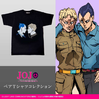 Jojo's Bizarre Adventure Golden Wind Pair T-Shirt - Sorbet & Gelato official presentation