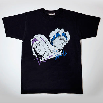 Jojo's Bizarre Adventure Golden Wind Pair T-Shirt - Squalo & Tiziano front design