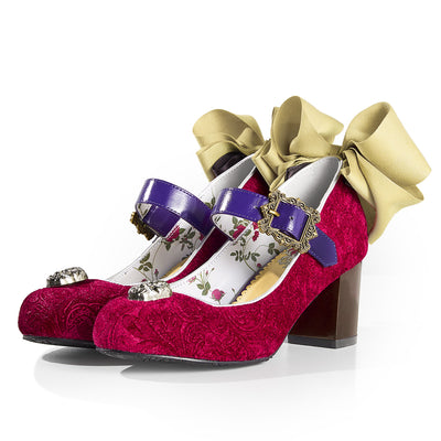 Dio Brando Phantom Blood Iconique pumps ON version with bows - official photo 1