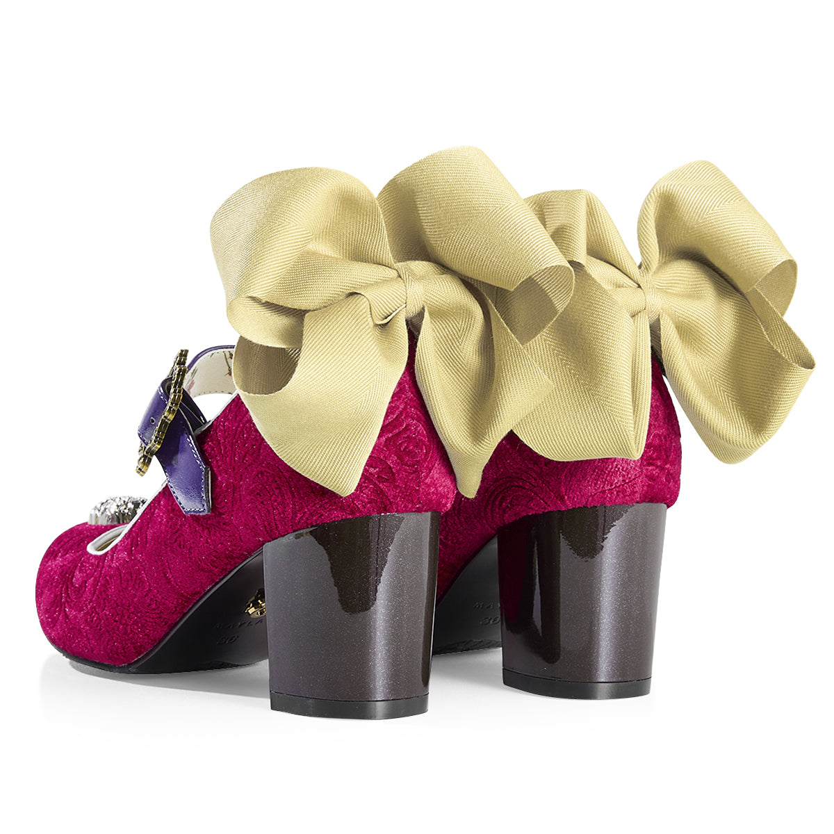 Dio Brando Phantom Blood Iconique pumps ON version with bows - official photo 2