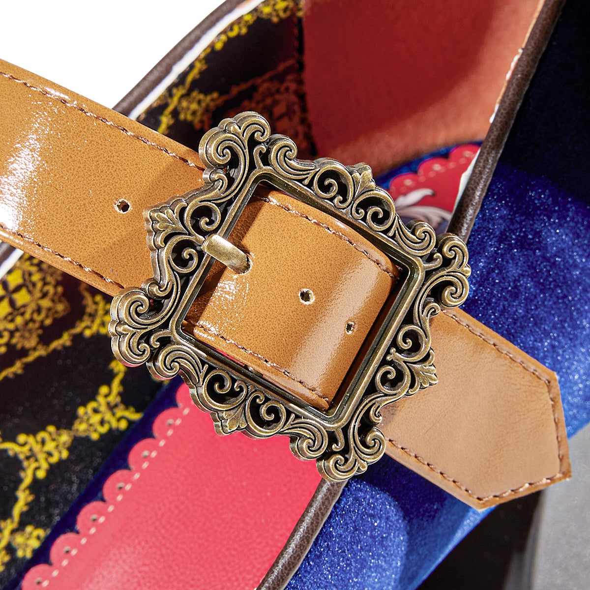 Jonathan Joestar Phantom Blood Iconique pumps ON version with bows - official photo 6