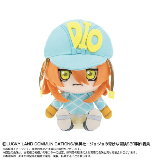 Jojo's Bizarre Adventure Steel Ball Run Chibi Plush - Diego Brando front view