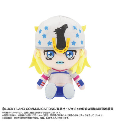 Jojo's Bizarre Adventure Steel Ball Run Chibi Plush - Johnny Joestar front view