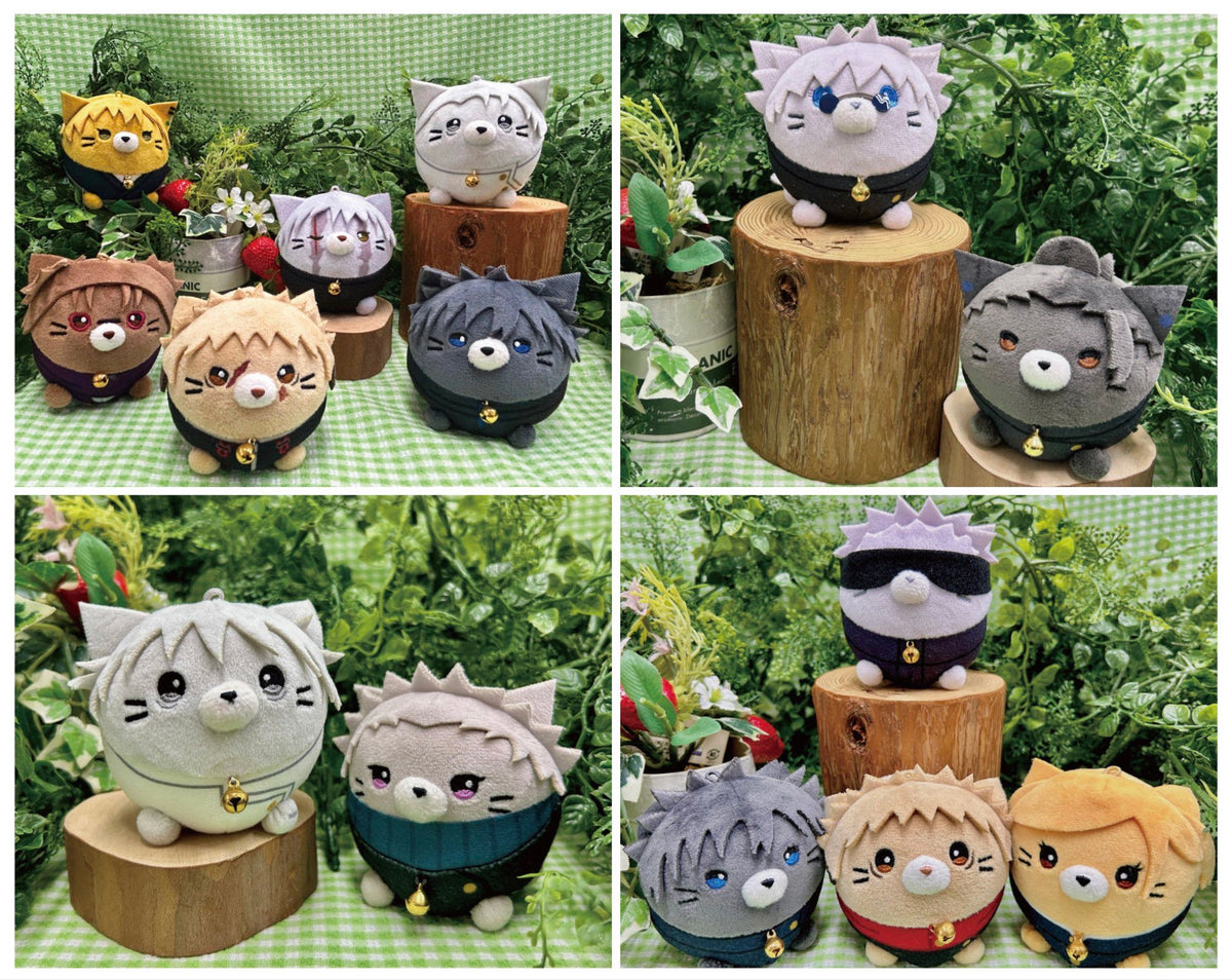 Jujutsu Kaisen Nyankorozu range overview; some pictured models are not included in the eight-model bundle