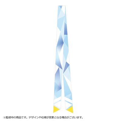 Detachable blue and white ribbon scarf from the KAITO SuperGroupies shoulder bag