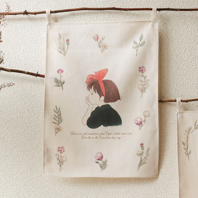 Kiki's Delivery Service Cotton Fabric Posters (2 Types) - Kiki Side Profile - official view 1