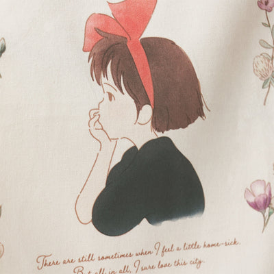 Kiki's Delivery Service Cotton Fabric Posters (2 Types) - Kiki Side Profile - official view 3