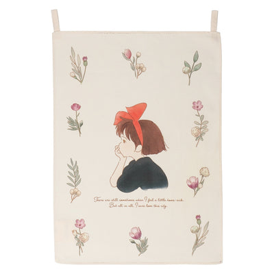 Kiki's Delivery Service Cotton Fabric Posters (2 Types) - Kiki Side Profile - official view 4