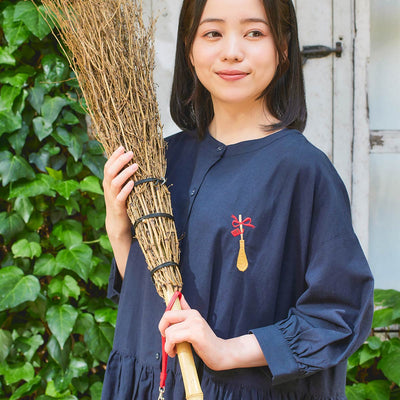 Kiki's Delivery Service Donguri Closet 2-Way Shirt Dress - Witch Essentials Navy - official view 2