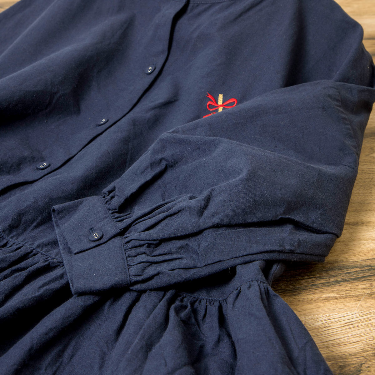 Kiki's Delivery Service Donguri Closet 2-Way Shirt Dress - Witch Essentials Navy - official view 7