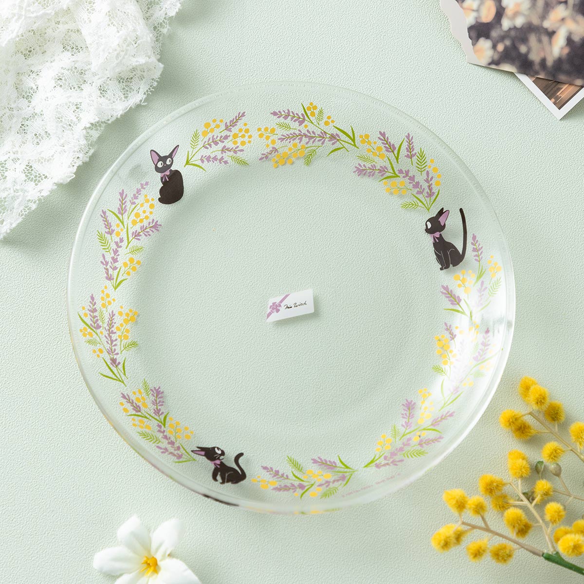 Kiki's Delivery Service - Flower Bouquet Glass Plate - official view 1