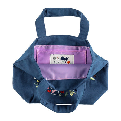 Kiki's Delivery Service Flower Wreath Embroidery Lunch Tote - official view 5