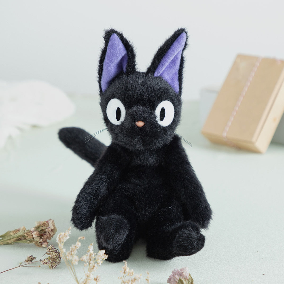 Kiki's Delivery Service Fluffy Jiji Sitting Plush S - official view 1