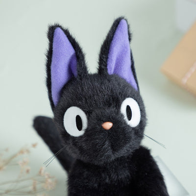 Kiki's Delivery Service Fluffy Jiji Sitting Plush S - official view 4