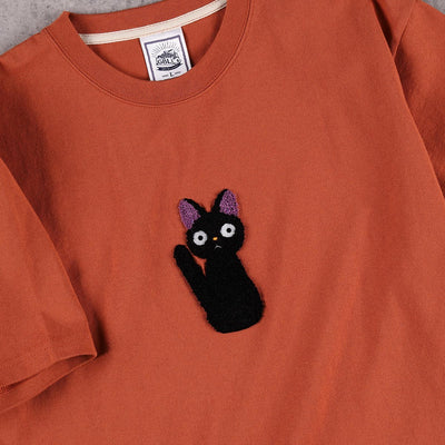 Kiki's Delivery Service GBL BASIC T-Shirt - Plush Jiji Mandarin - official view 7