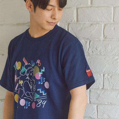 Kiki's Delivery Service GBL BASIC T-Shirt - Senior Witch Navy - official view 3