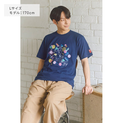 Kiki's Delivery Service GBL BASIC T-Shirt - Senior Witch Navy - official view 4