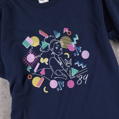 Kiki's Delivery Service GBL BASIC T-Shirt - Senior Witch Navy - official view 7