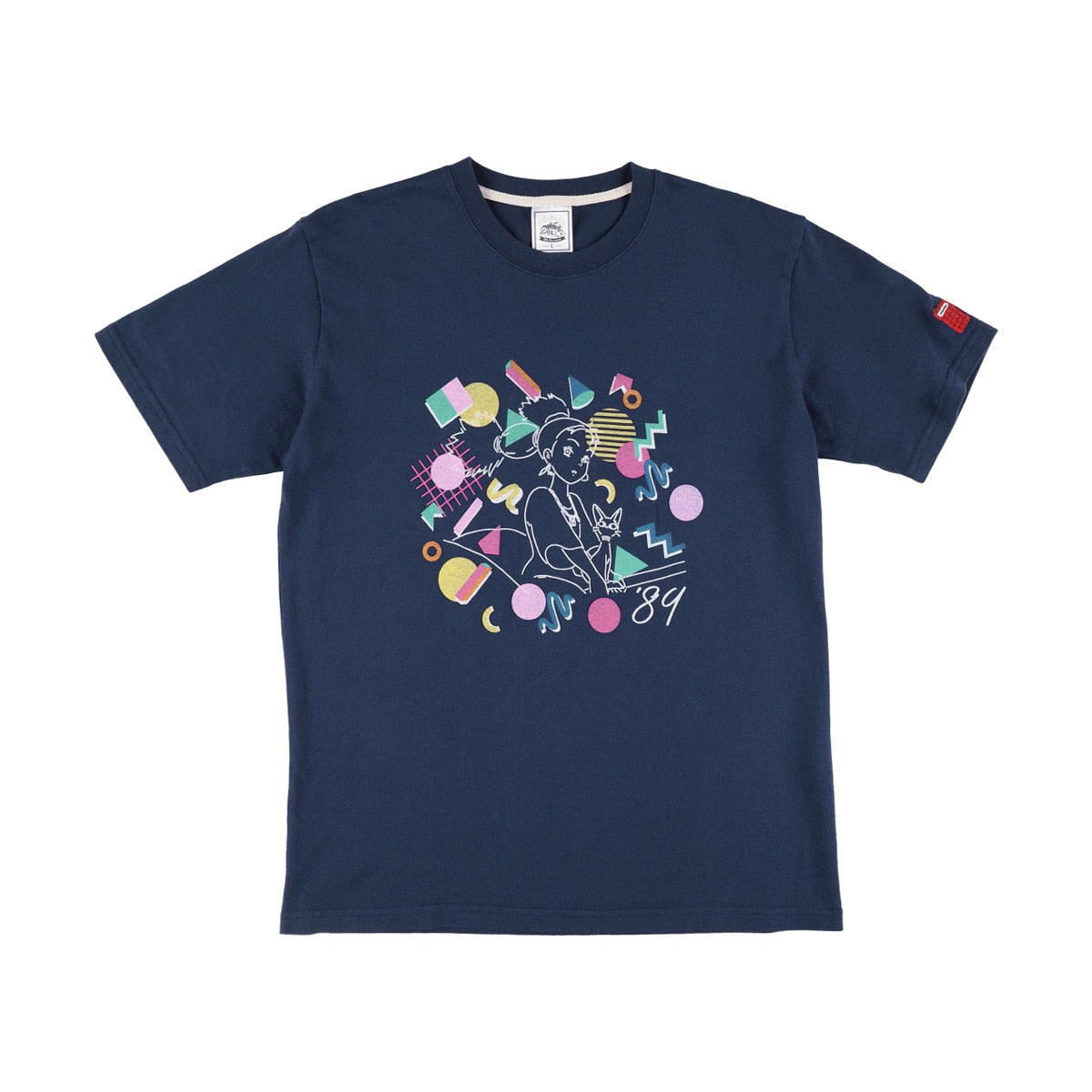 Kiki's Delivery Service GBL BASIC T-Shirt - Senior Witch Navy - official view 10
