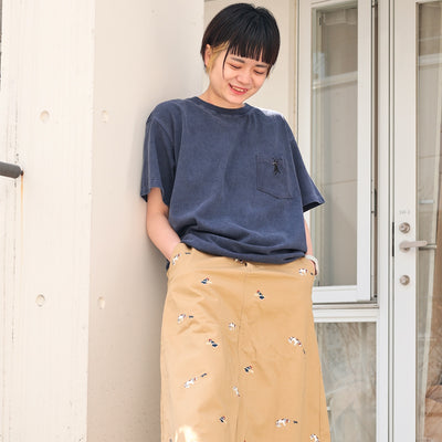 Kiki's Delivery Service GBL x Good On Pocket Embroidery T-Shirt - Jiji - official view 7
