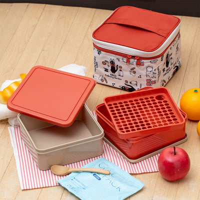 Kiki's Delivery Service Insulated Picnic Lunch Kits (2 Types) - Medium - 2 Containers - official view 1