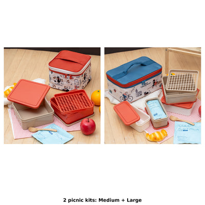 Kiki's Delivery Service Insulated Picnic Lunch Kits (2 Types) - Complete Set