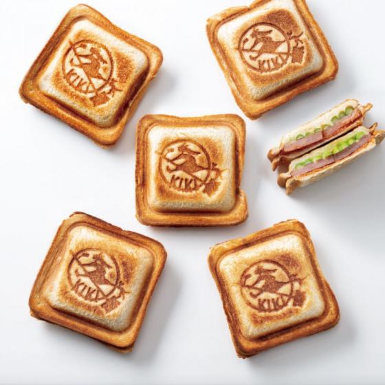 Kiki's Delivery Service Jiji Aluminium Sandwich Press - official view 13