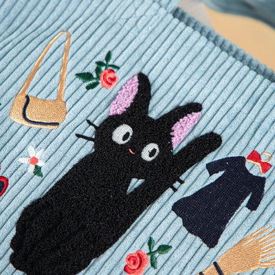 Kiki's Delivery Service Jiji and Broom Corduroy Mini Bag - official view 4