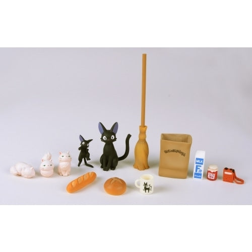 Kiki's Delivery Service Jiji and Kittens Nosechara Stacking Game - 13 Pieces - official view 3