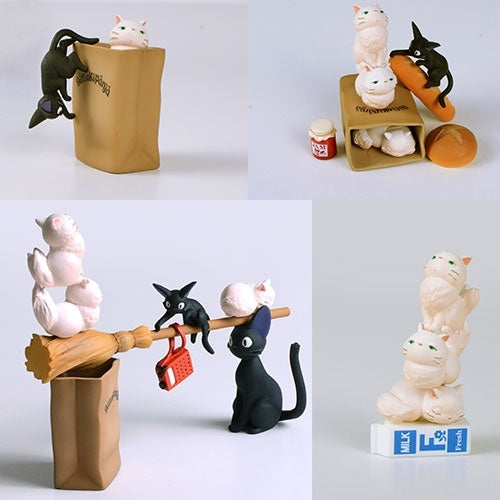 Kiki's Delivery Service Jiji and Kittens Nosechara Stacking Game - 13 Pieces - official view 4