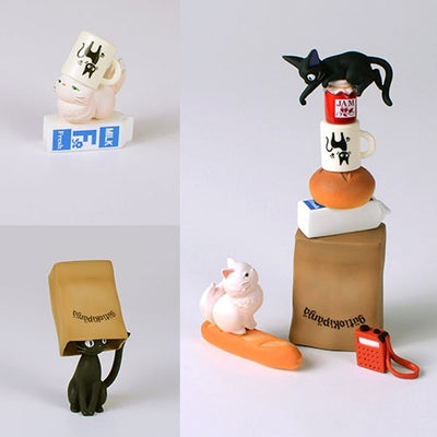 Kiki's Delivery Service Jiji and Kittens Nosechara Stacking Game - 13 Pieces - official view 5