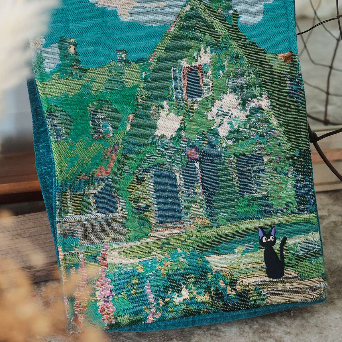 Kiki's Delivery Service Jiji and the Okino House Gobelin Tote - official view 4